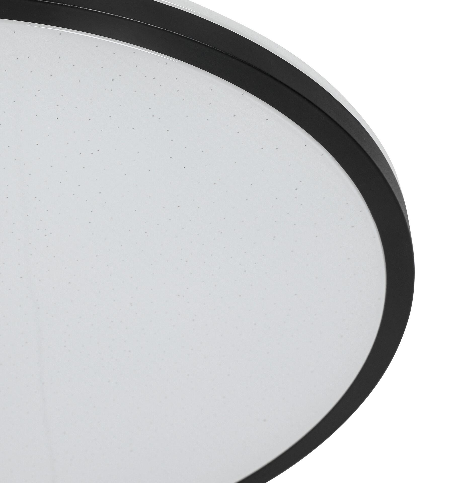 Nolo LED-Deckenleuchte Hela schwarz Kunststoff H/D: ca. 4,3x39 cm