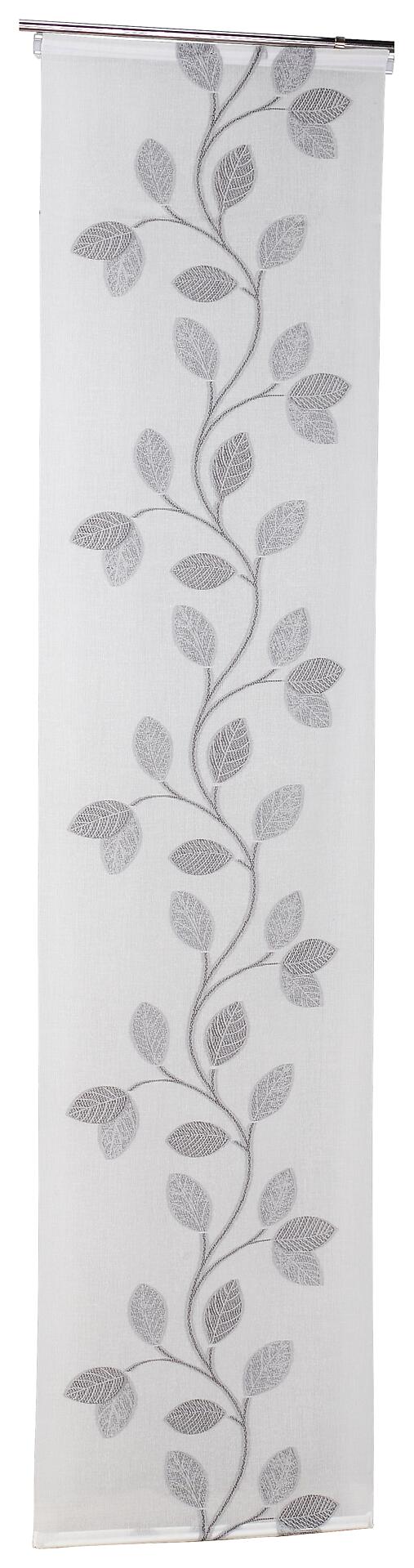 POCOline Schiebevorhang Michelle grau B/L: ca. 60x245 cm