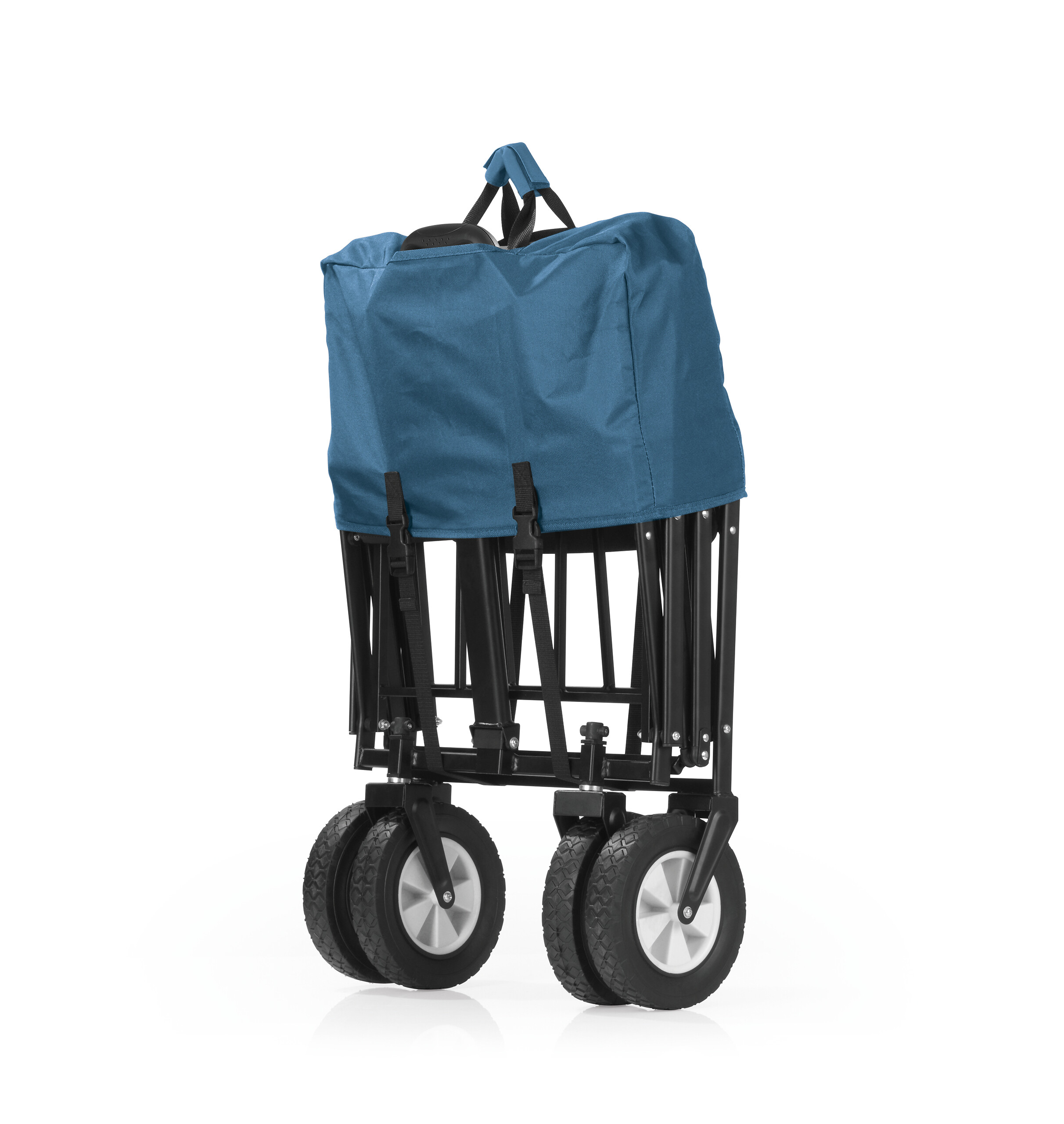 EasyMaxx Bollerwagen blau B/H/T: ca. 50x72x102 cm
