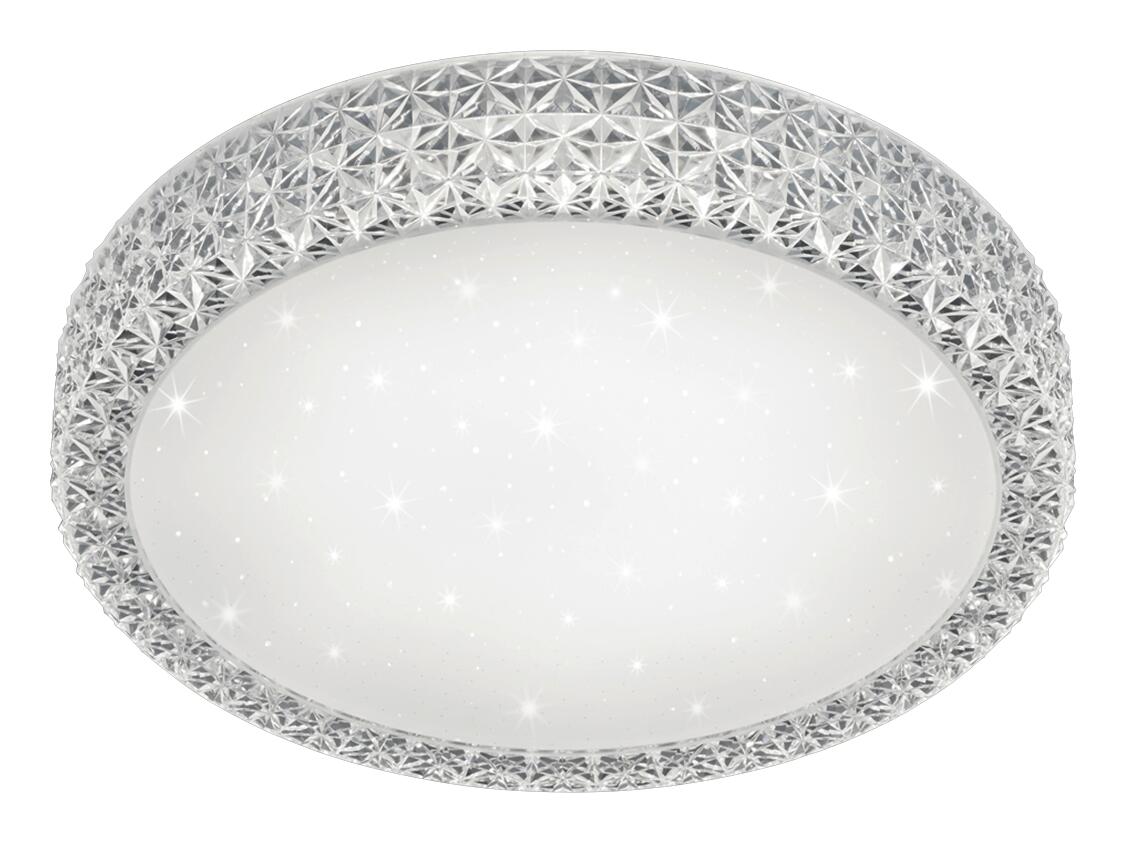 Reality Deckenleuchte Pegasus weiß klar Kunststoff Acryl D: ca. 60 cm