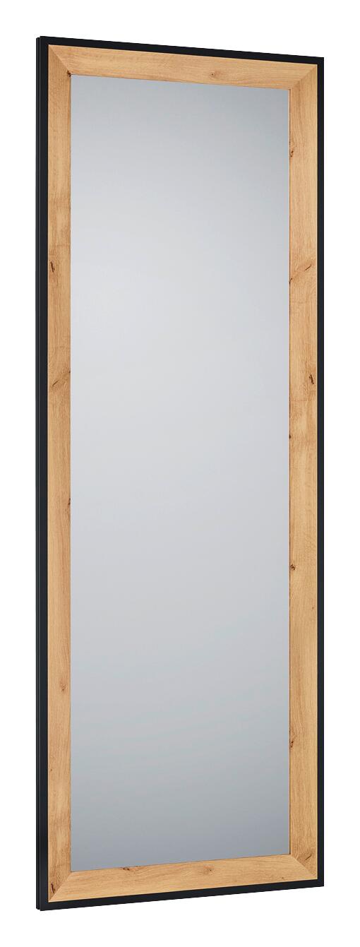 Mirrors&More Rahmenspiegel BRANDA Eiche Artisan B/H/T: ca. 50x150x2,7 cm