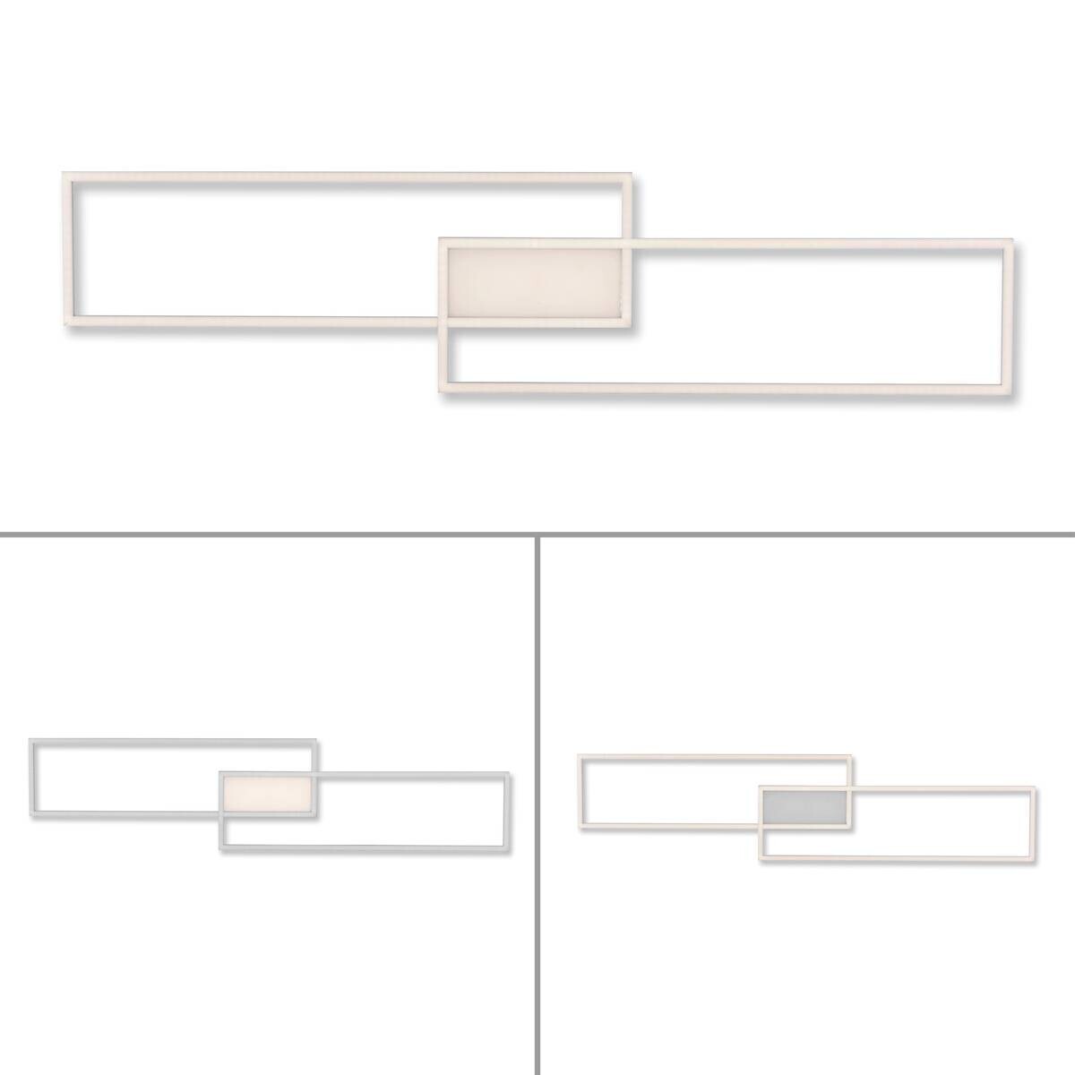 Just Light Deckenleuchte Asmin B/H/L: ca. 25,5x6x109,5 cm