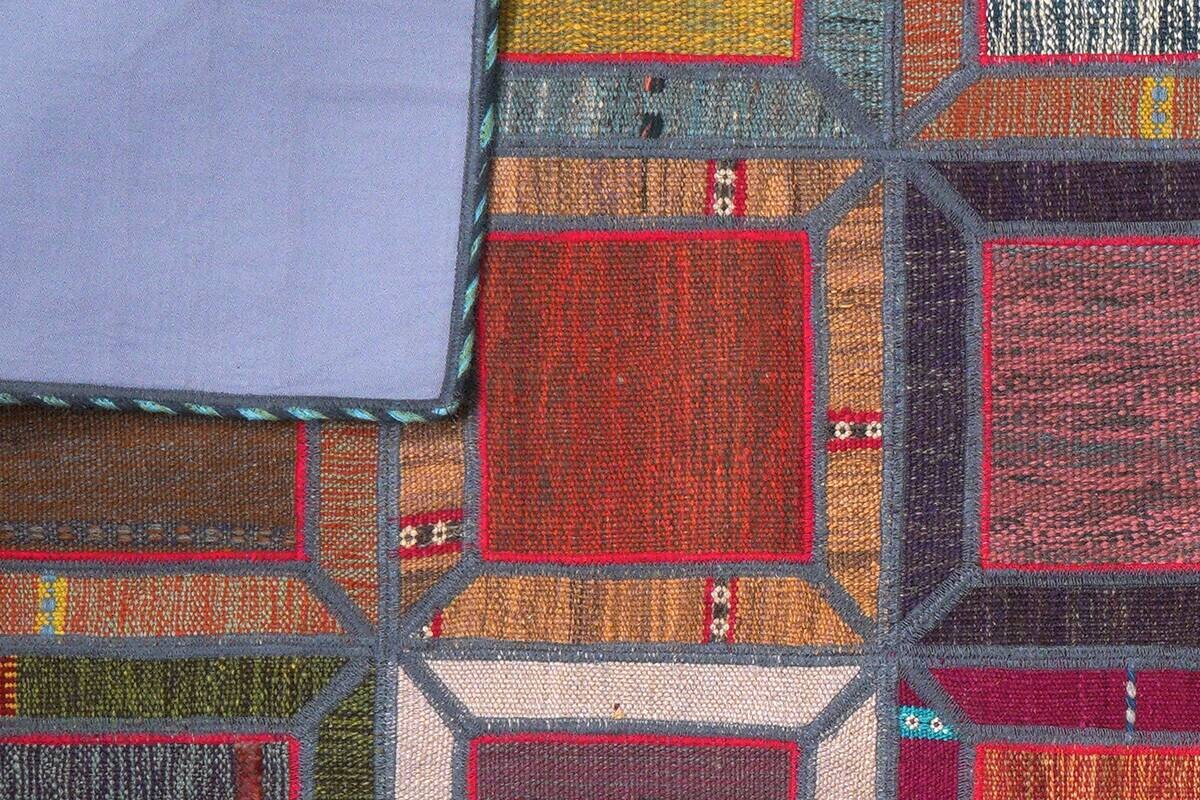 PersaTepp Teppich Kelim Tekkehdouz bunt B/H/L: ca. 150x1x200 cm