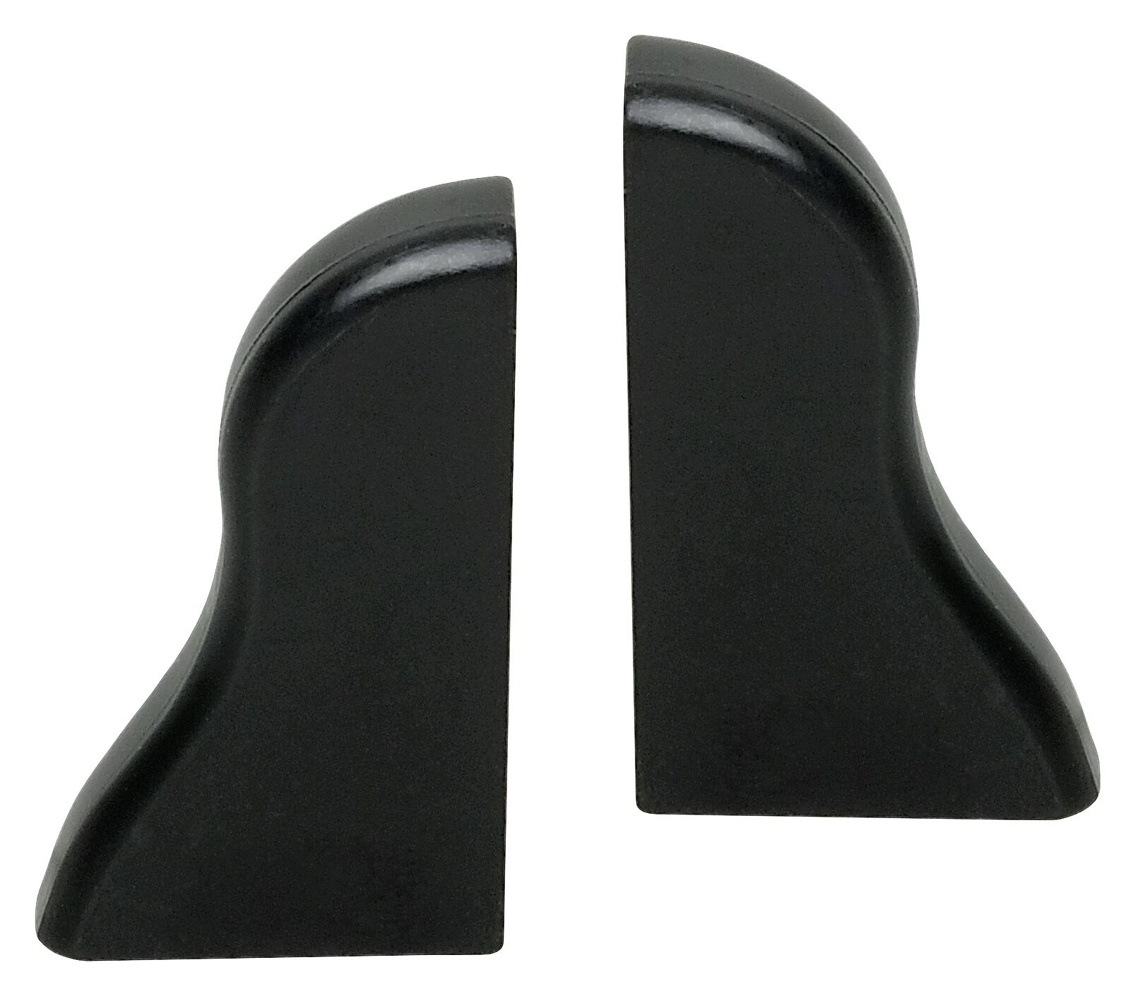 Endkappe schwarz L/B/H: ca. 2,35x1,04x4,25 cm