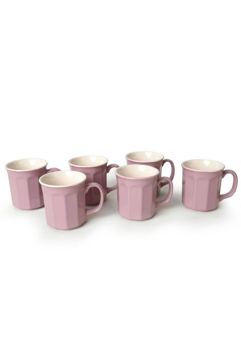 HermiaConcept Kaffeebecher 6-tlg. creme Keramik 6 tlg.