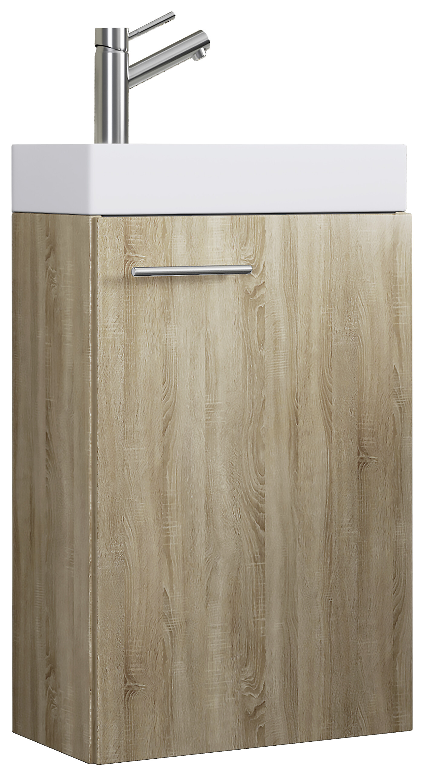 Waschplatz Slito Eiche Sonoma Nachbildung B/H/T: ca. 41x68x22 cm