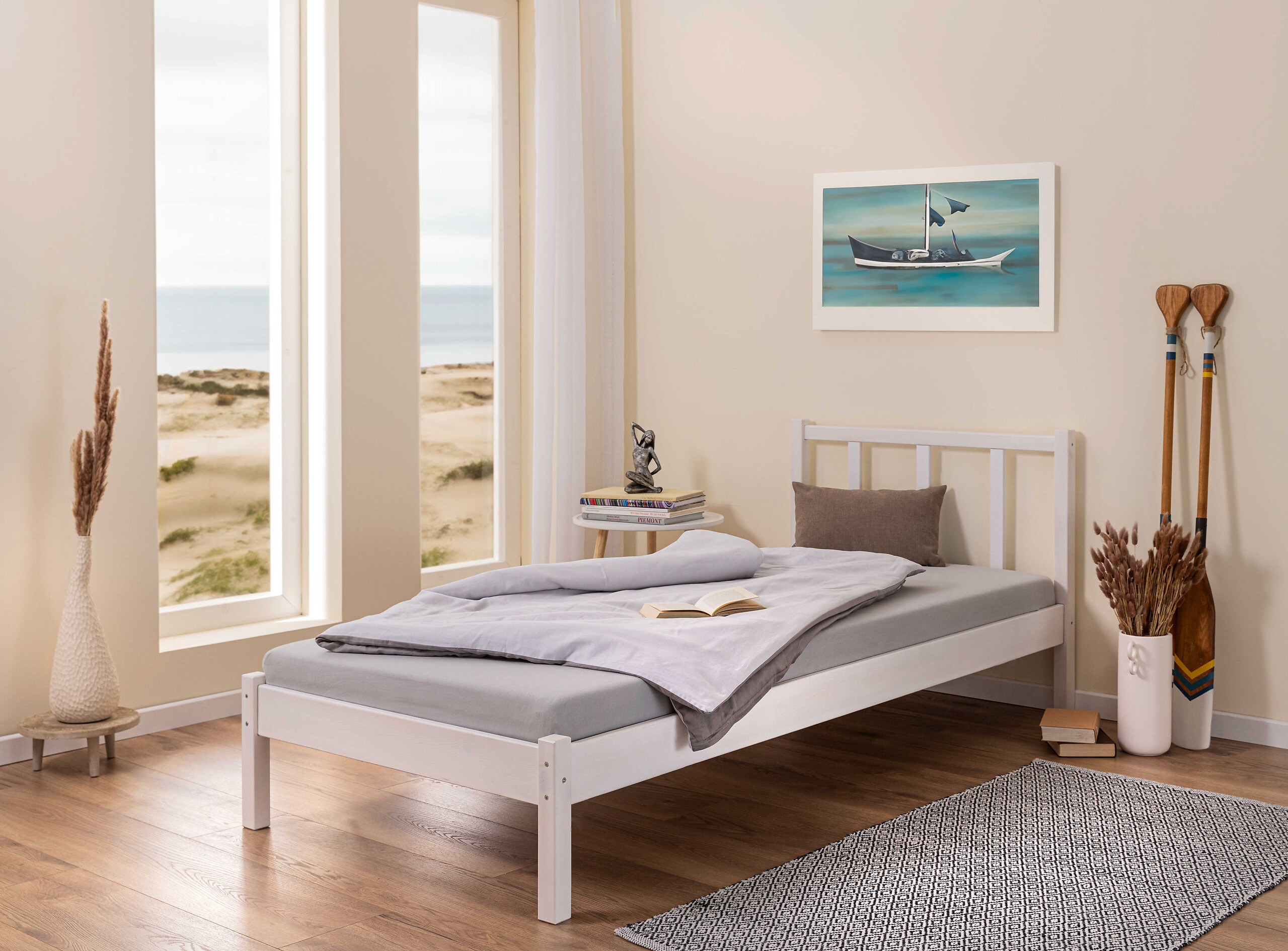 Bett Fredy weiß Bett Fredy weiß