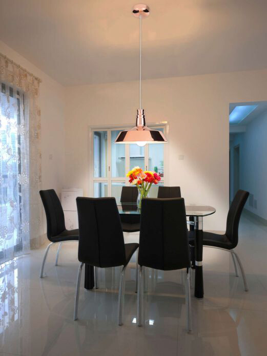 Näve Leuchten Pendelleuchte NV6077547 Kupfer Metall H/D: ca. 90x25 cm E27 1 Brennstellen