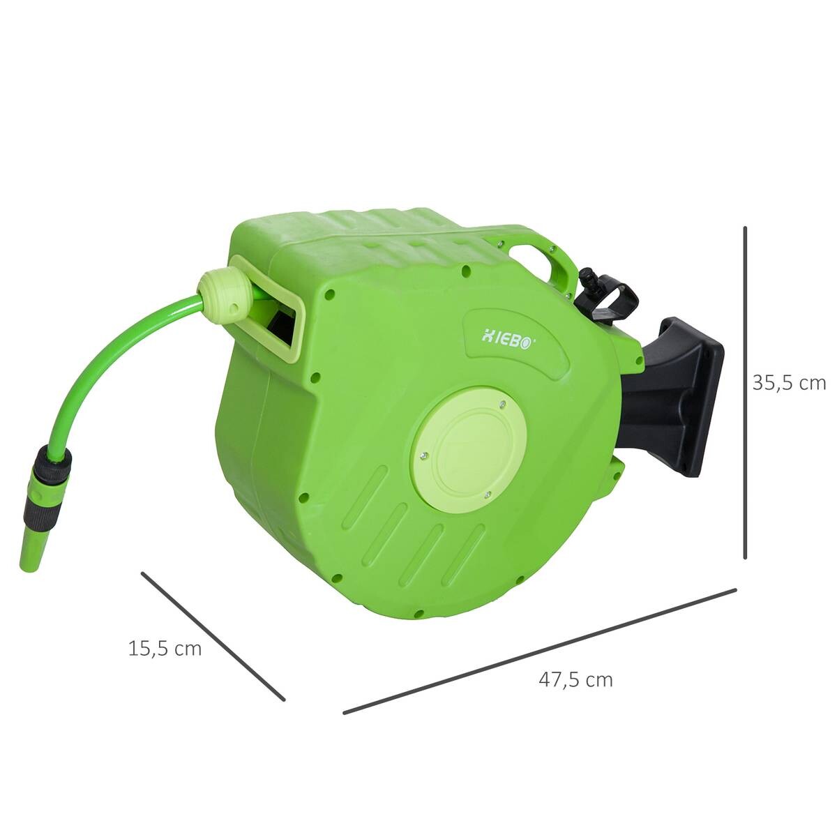 Outsunny Schlauchaufroller schwenkbar