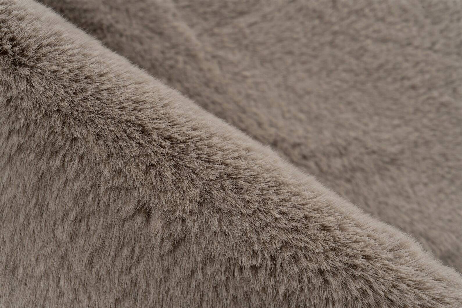 Kayoom Kurzflorteppich Badematte Rabbit Light 225 sand B/H/L: ca. 65x2,4x100 cm