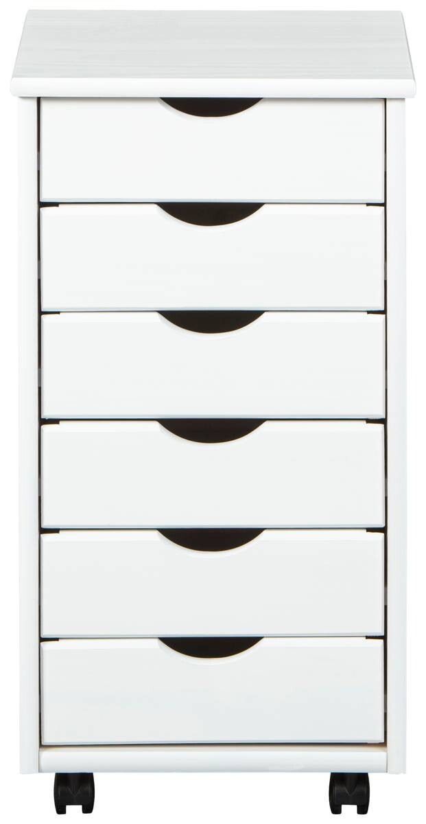 Rollcontainer Simon weiß