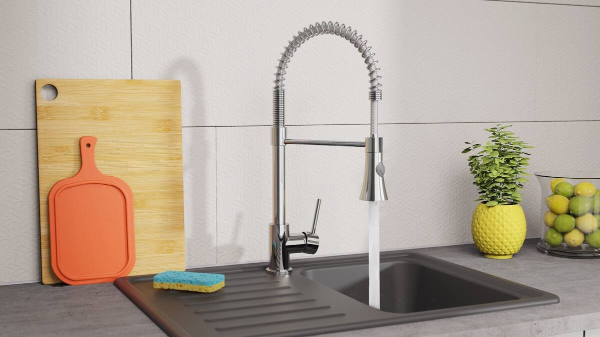 Spültisch-Armatur Leon Chrom