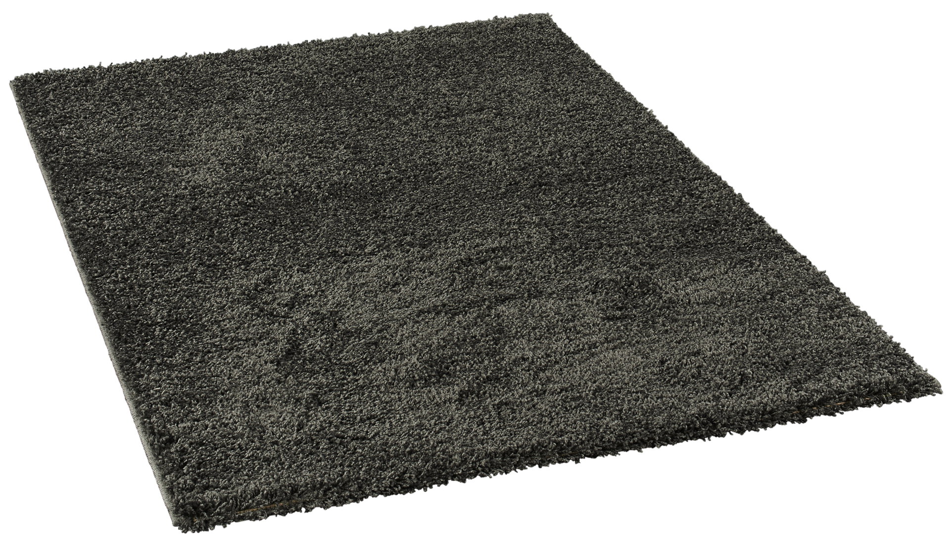 Hochflorteppich Smile anthrazit B/L: ca. 50x100 cm