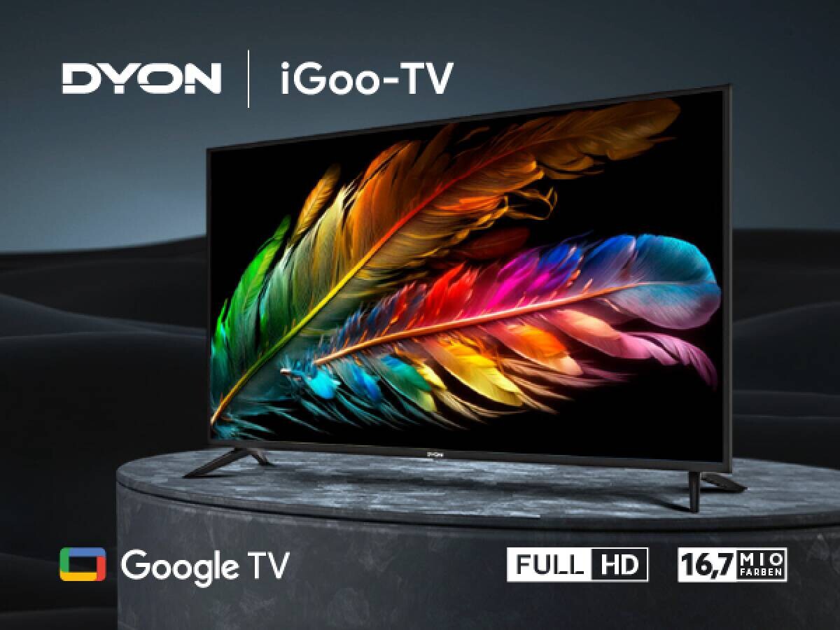 Dyon LED-Smart-TV iGoo-TV 40F B/H: ca. 90x51 cm