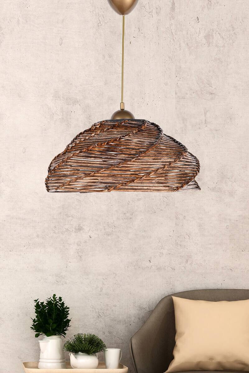 Opviq Pendelleuchte B/H/T/L/D: ca. 36x65x36x36x36 cm E27 1 Brennstellen