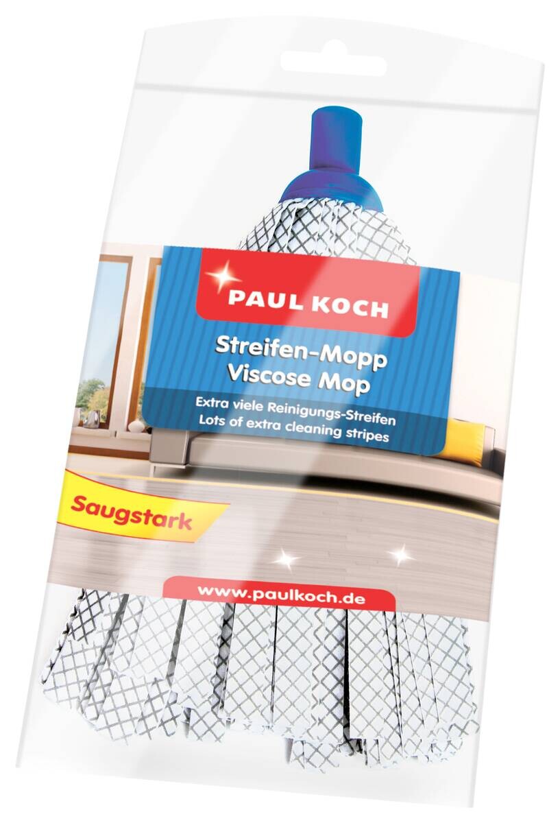 Wischmopp weiß B/H/L: ca. 14x8x30 cm