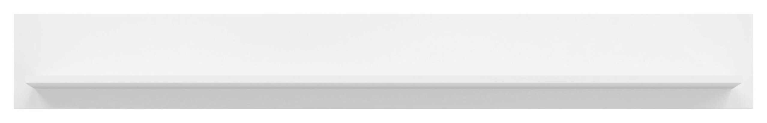 Wohnwand SKYLIGHT weiß weiß Hochglanz Pasol grau B/H/T: ca. 351x202x46 cm