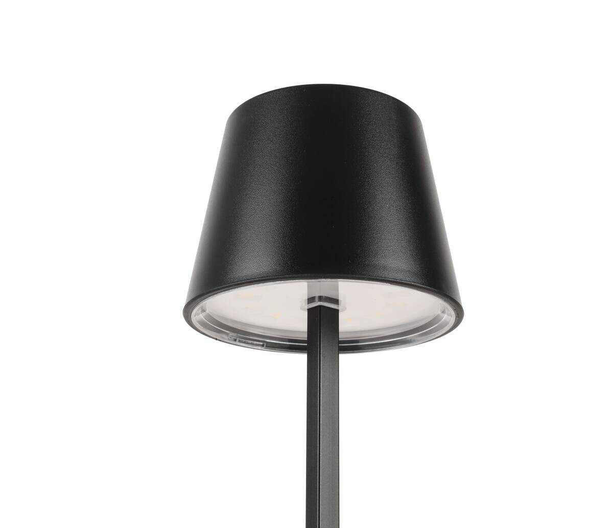 Nolo LED-Tischleuchte Bard schwarz Kunststoff B/H/T: ca. 11x26x11 cm