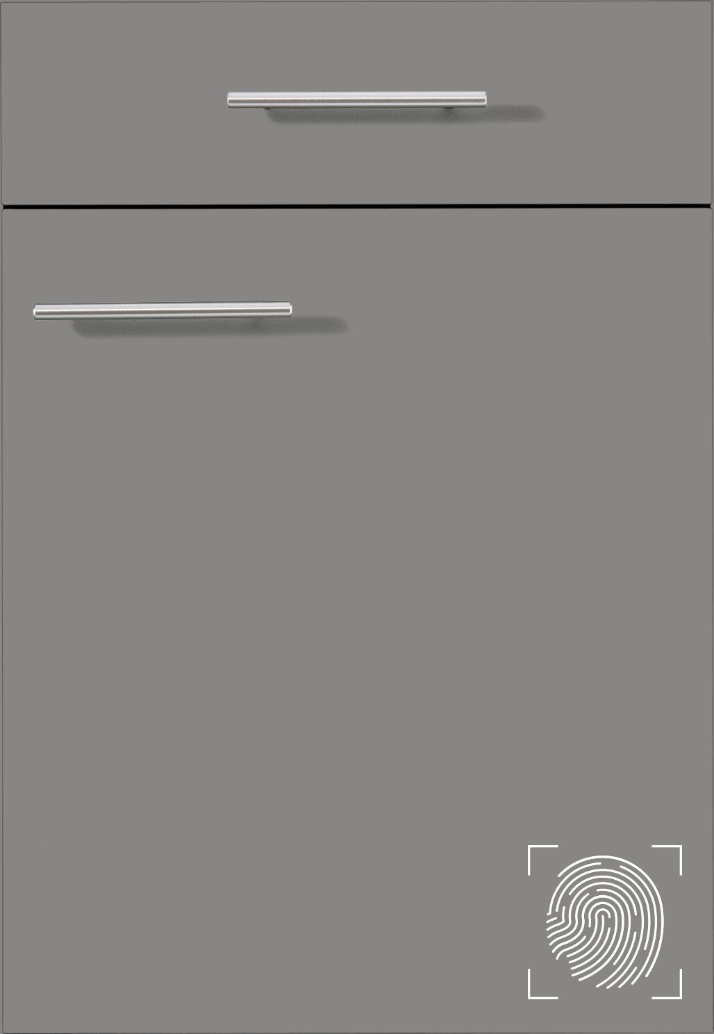 Impuls Winkelküche IP3150 braun Lack matt B/T: ca. 275x175 cm