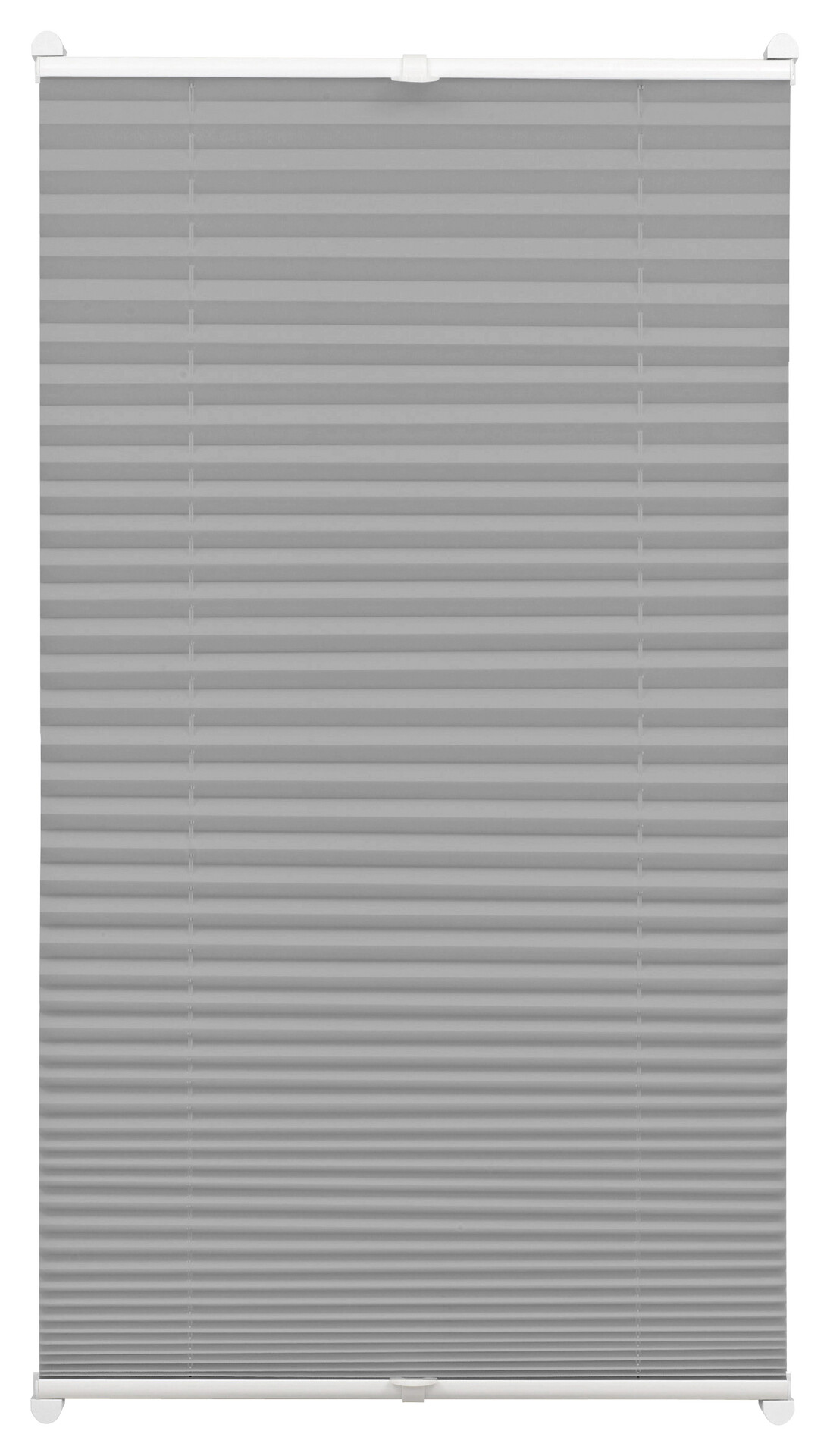 Boviva Spannplissee silber B/L: ca. 55x130 cm