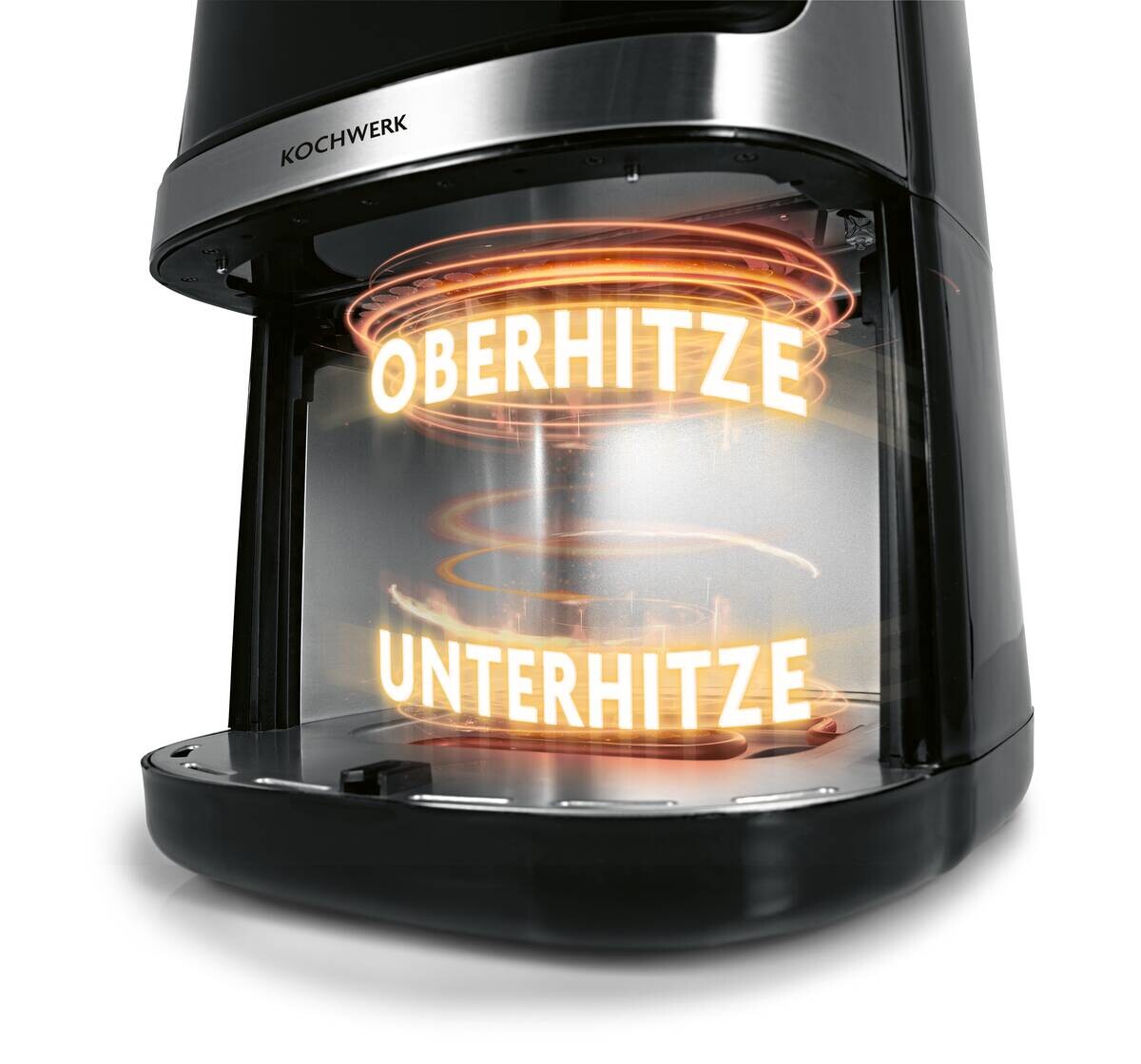 Rachs KOCHWERK Heißluftfritteuse 14829 schwarz Polypropylen B/H/L: ca. 37x35x29 cm ca. 7,5 l