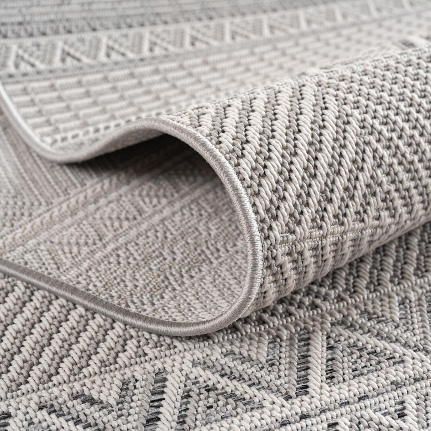 Ayyildiz Outdoorteppich DESERT grau B/L: ca. 200x290 cm