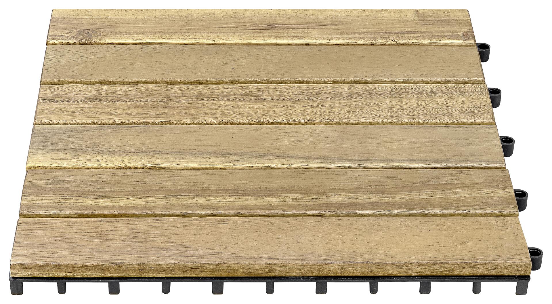 POCOline Terrassenfliese Akazie Akazie B/L: ca. 30x30 cm