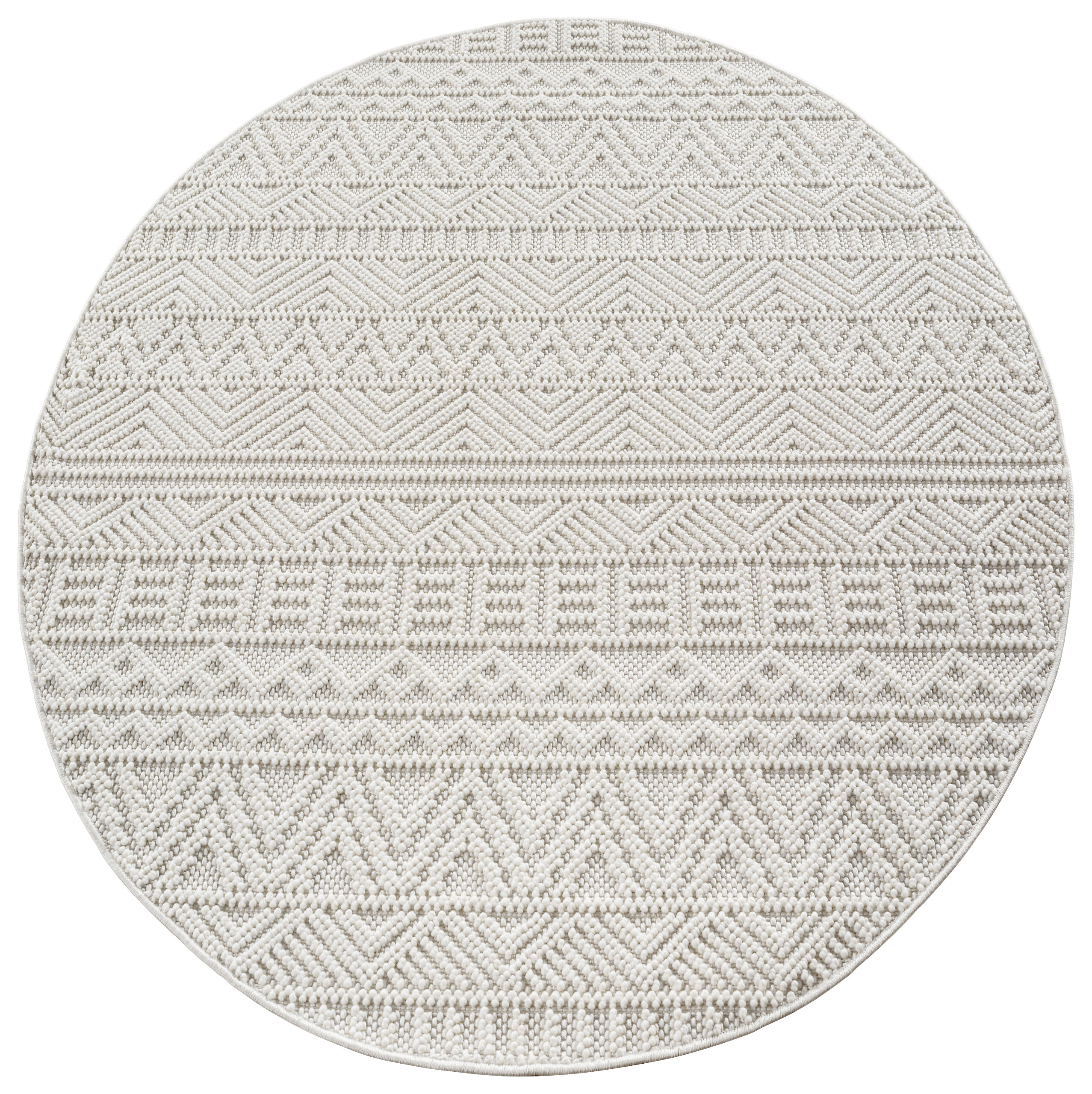 Ayyildiz Kurzflorteppich HELIX creme B/H/L: ca. 80x0,7x80 cm Ayyildiz Kurzflorteppich HELIX creme B/H/L: ca. 80x0,7x80 cm