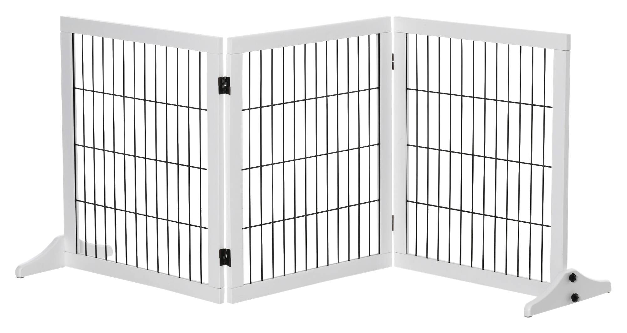 PawHut Hunde-Zubehör weiß Polypropylen B/H/L: ca. 36x185x71 cm