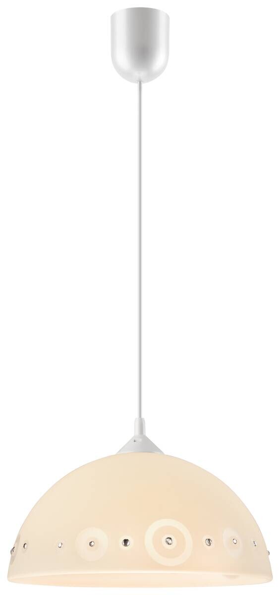 Lamkur Hängeleuchte gelb Glas B/H/L: ca. 31x17x31 cm E27 1 Brennstellen