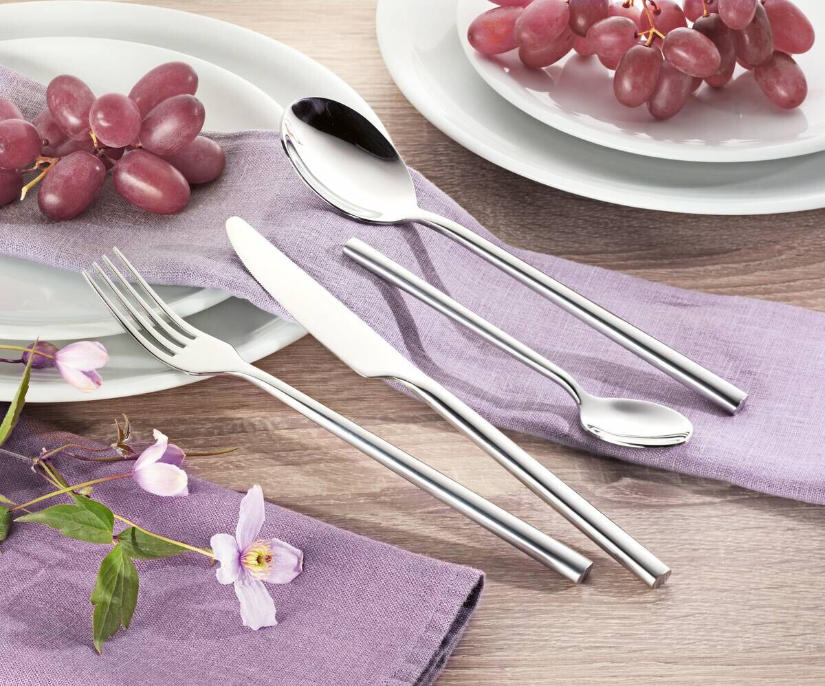 Esmeyer Besteckset Silke silber Edelstahl 24 tlg.