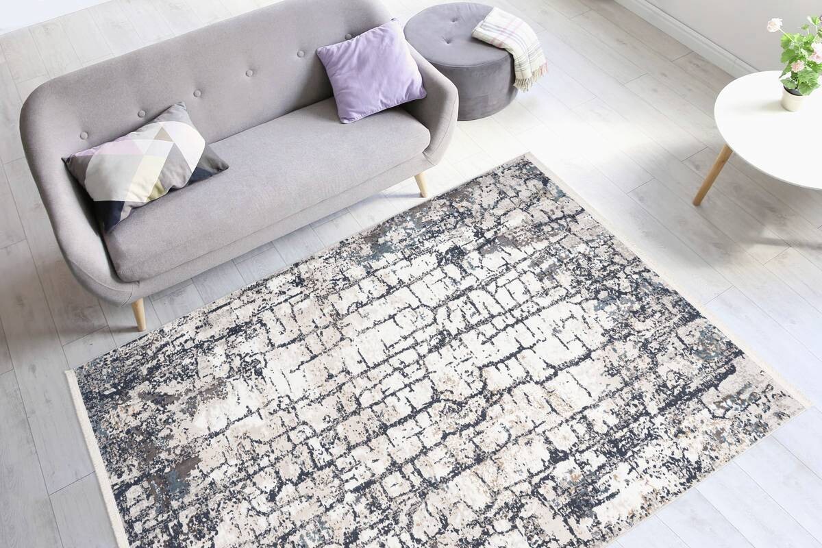 360Living Teppich Akropolis grau B/L: ca. 160x230 cm