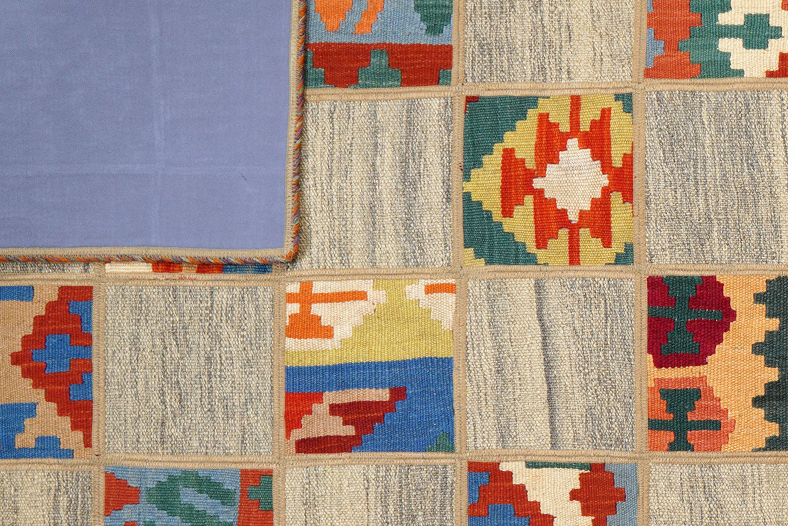 PersaTepp Teppich Kelim Tekkehdouz bunt B/H/L: ca. 150x1x200 cm