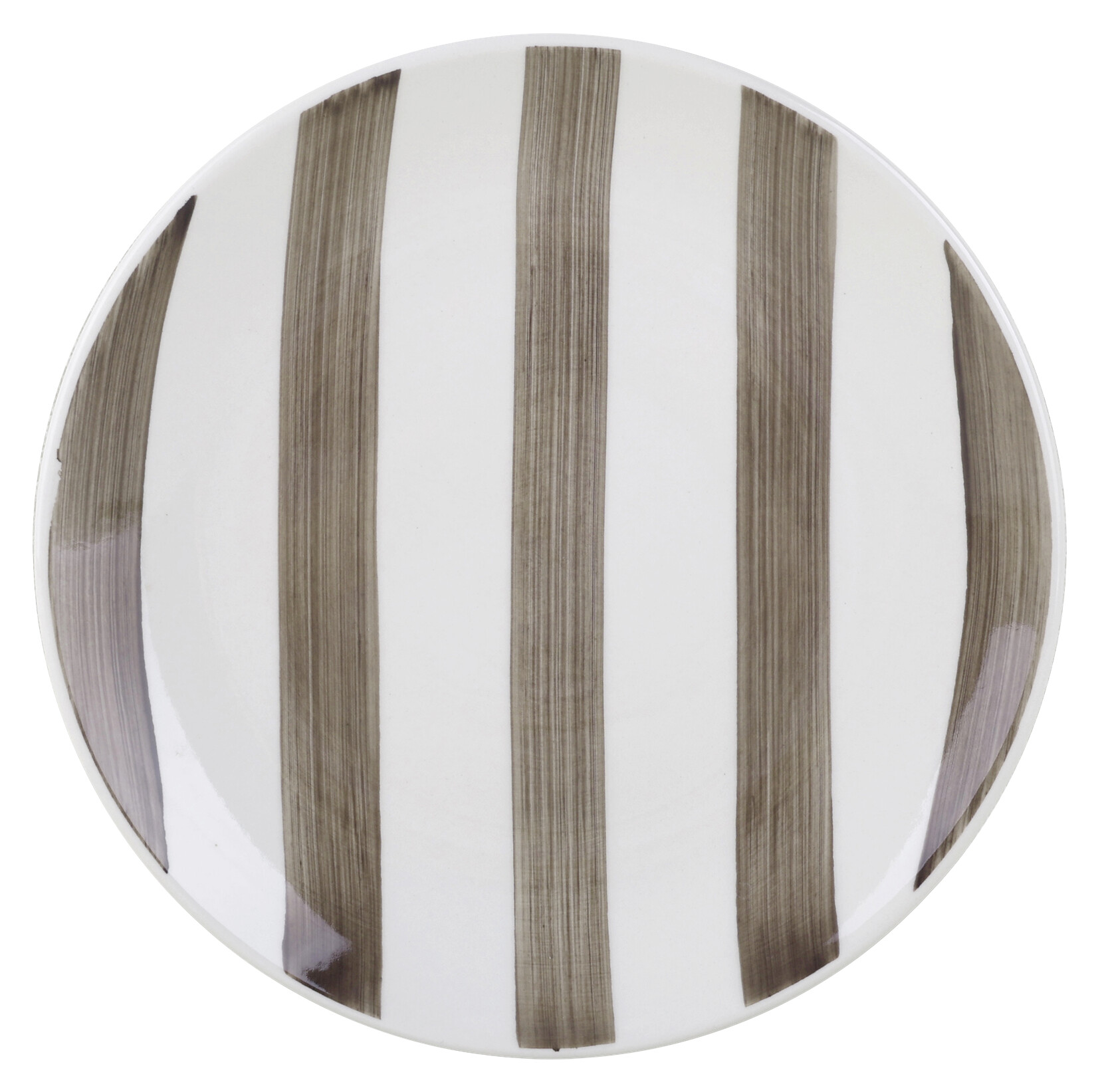 Teller braun Keramik H/D: ca. 2,3x19 cm Teller braun Keramik H/D: ca. 2,3x19 cm