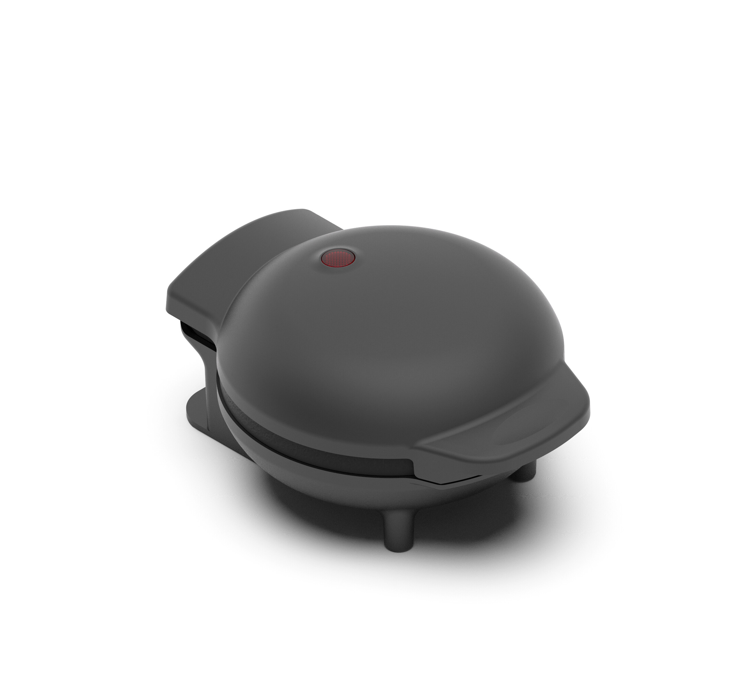 POCOline Waffelautomat schwarz Metall Kunststoff B/H/L: ca. 12,7x8,5x16,5 cm