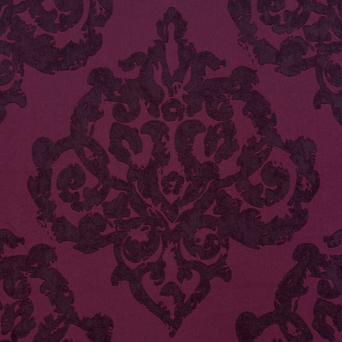 Verdunklungsvorhang Ornament dunkelrot B/L: ca. 135x245 cm