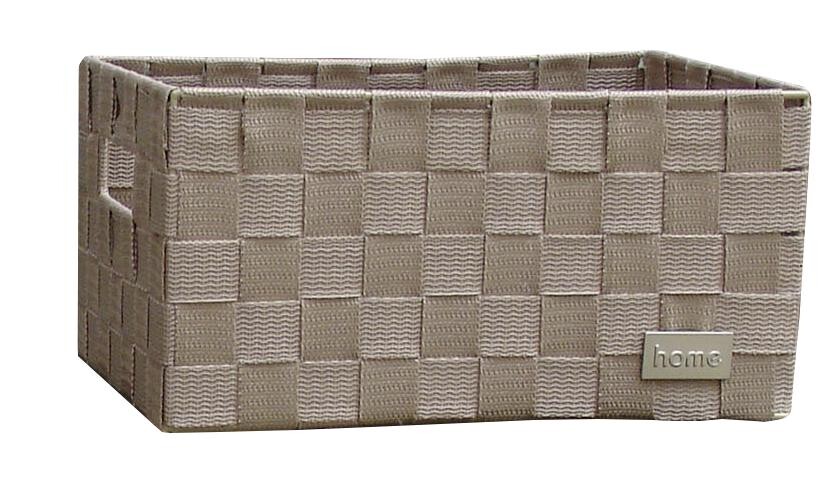 POCOline Aufbewahrungskorb taupe Nylon B/H/L: ca. 18x14x28 cm