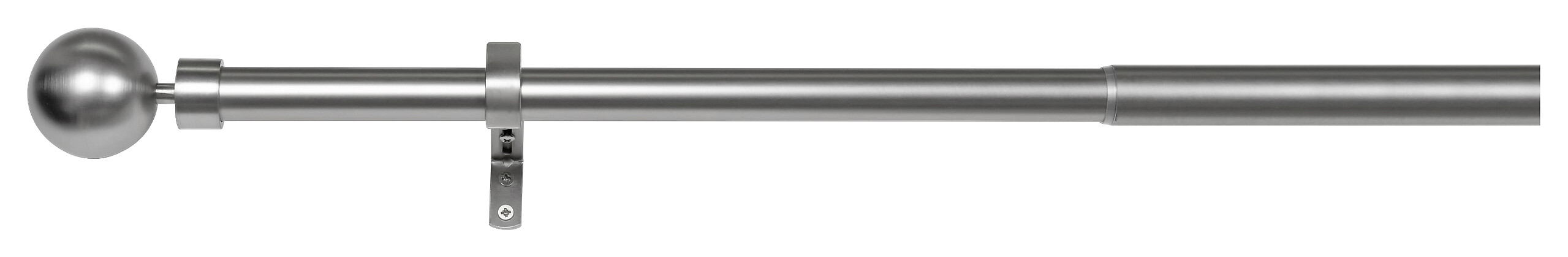 ondeco Stilgarnituren habito/ball-classic Edelstahloptik Metall ausziehbar von ca. 190 bis 360 cm 1.0 Läufe