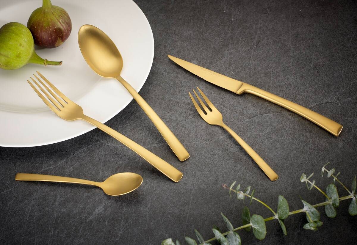 ECHTWERK Besteckset Avelino gold Edelstahl 30 tlg.