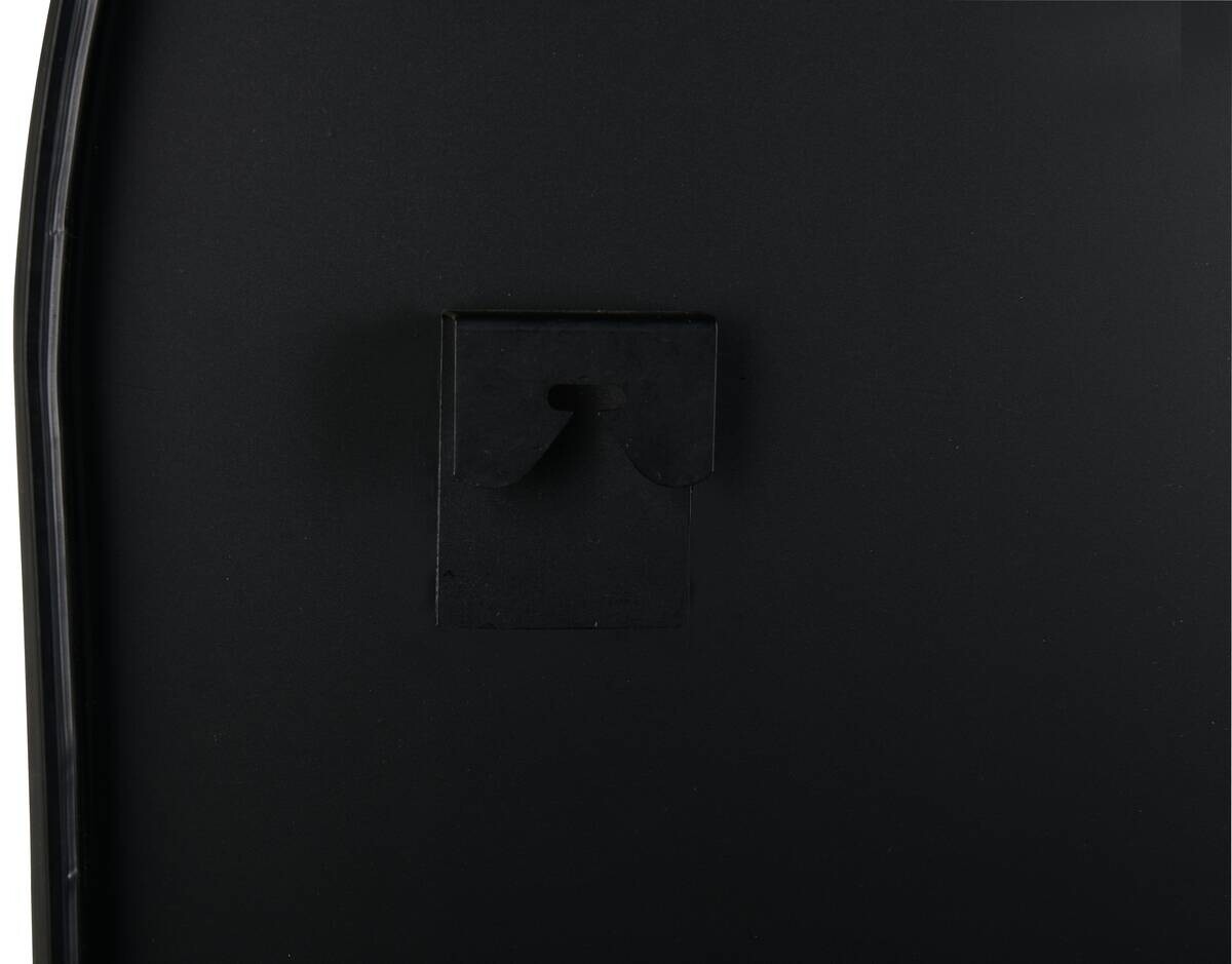 Standspiegel Britt schwarz Metall B/H/T: ca. 70x170x4 cm