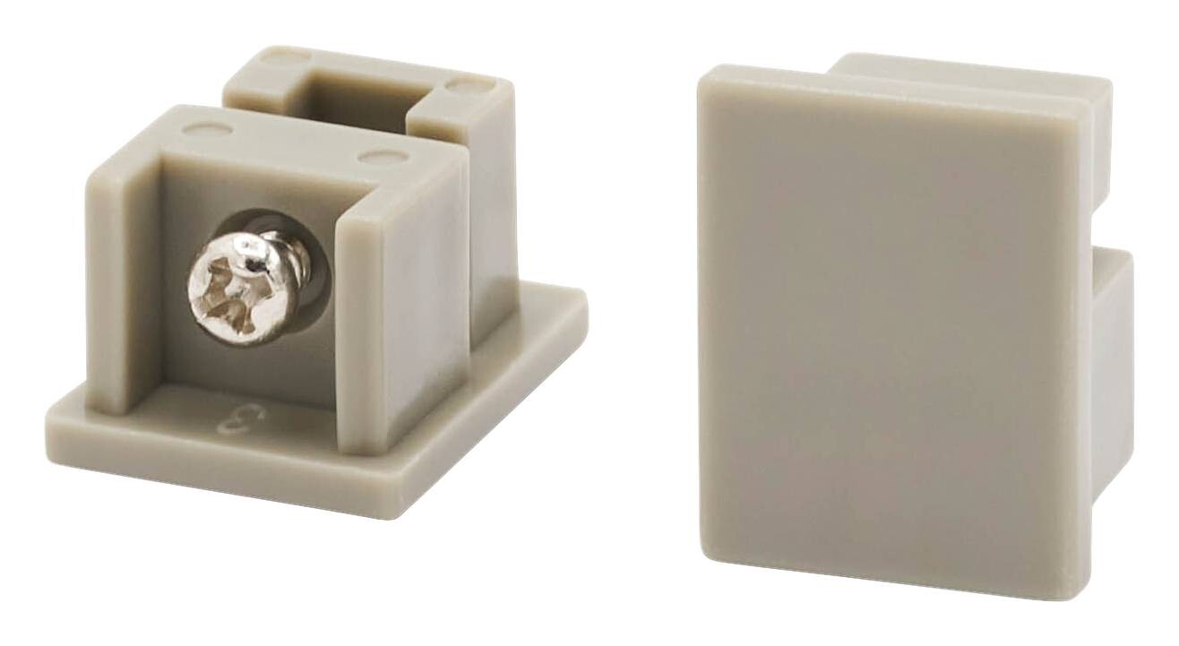 ondeco Endkappe smart Edelstahloptik Kunststoff 1.0 Läufe