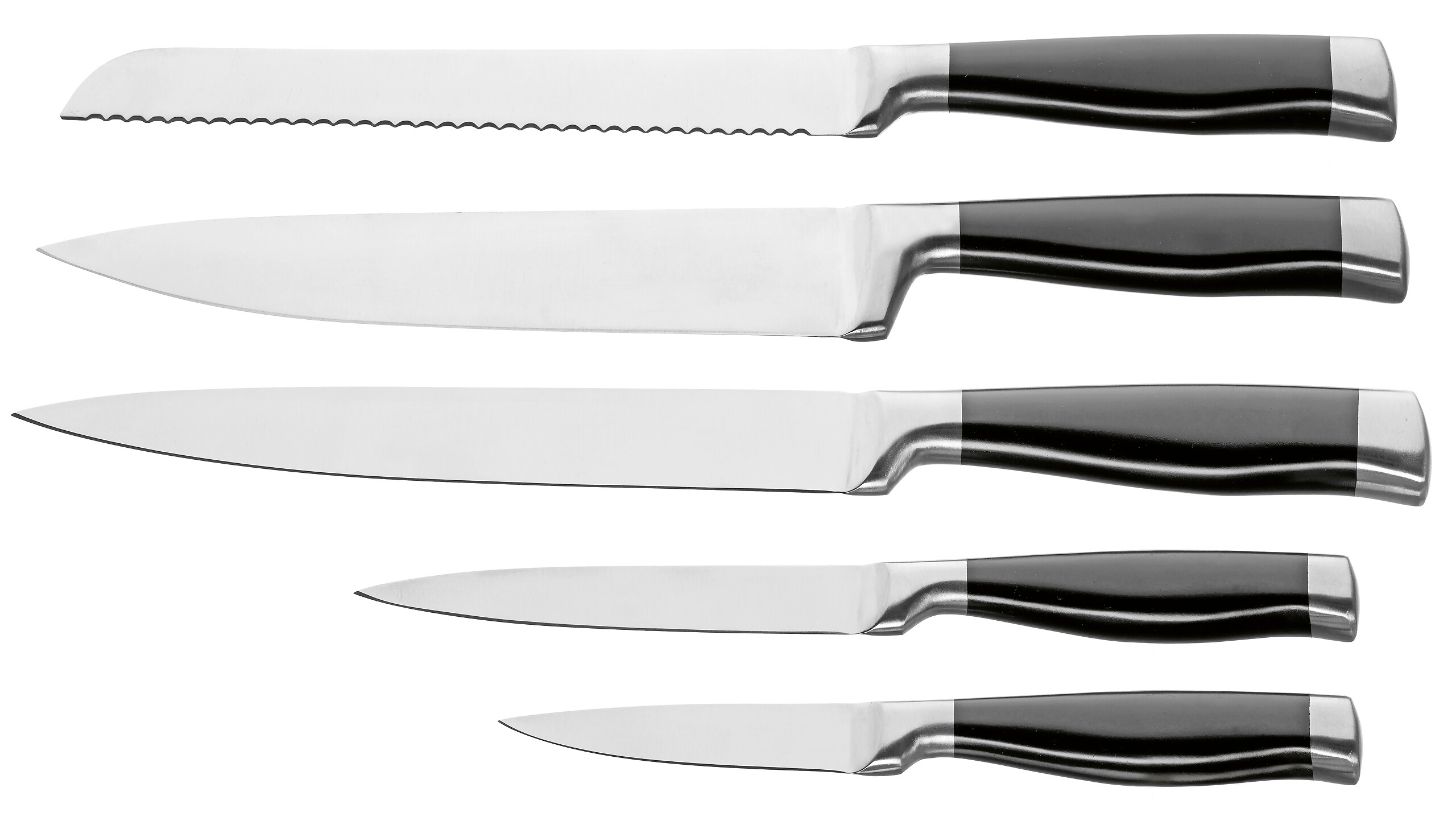 Esmeyer Messerblock DISCOVER schwarz Edelstahl 5 tlg. Esmeyer Messerblock DISCOVER schwarz Edelstahl 5 tlg.