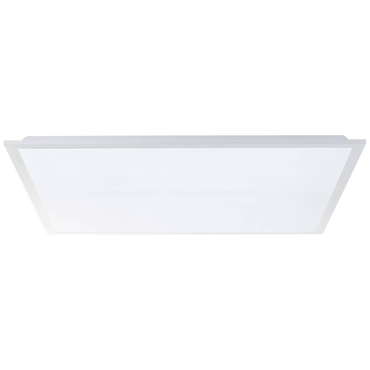 Brilliant LED-Deckenleuchte Briston weiß Metall Kunststoff B/H/L: ca. 63x7,5x63 cm