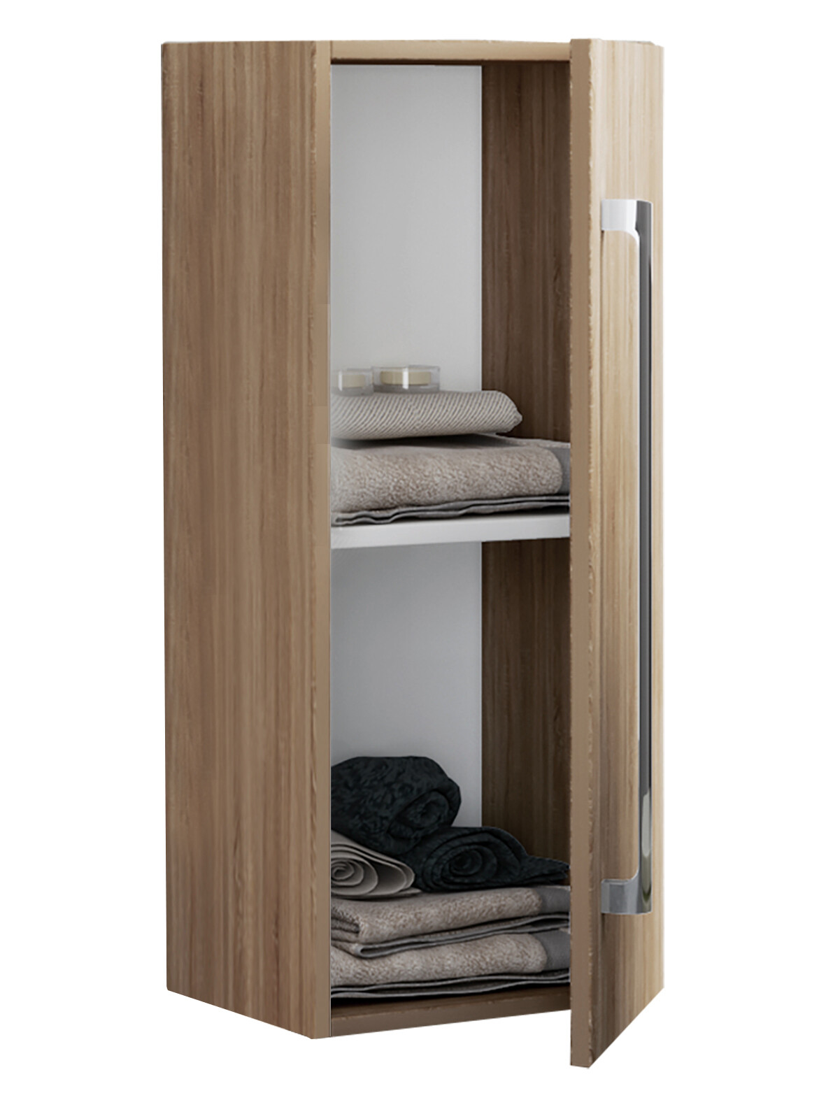 Midischrank Badinos Eiche Sonoma Nachbildung B/H/T: ca. 33x75x22 cm