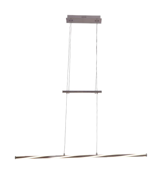 Näve Leuchten LED Jojo-Pendelleuchte NV6128942 Chrom klar Metall Glas H/L: ca. 120x100 cm null 1 Brennstellen