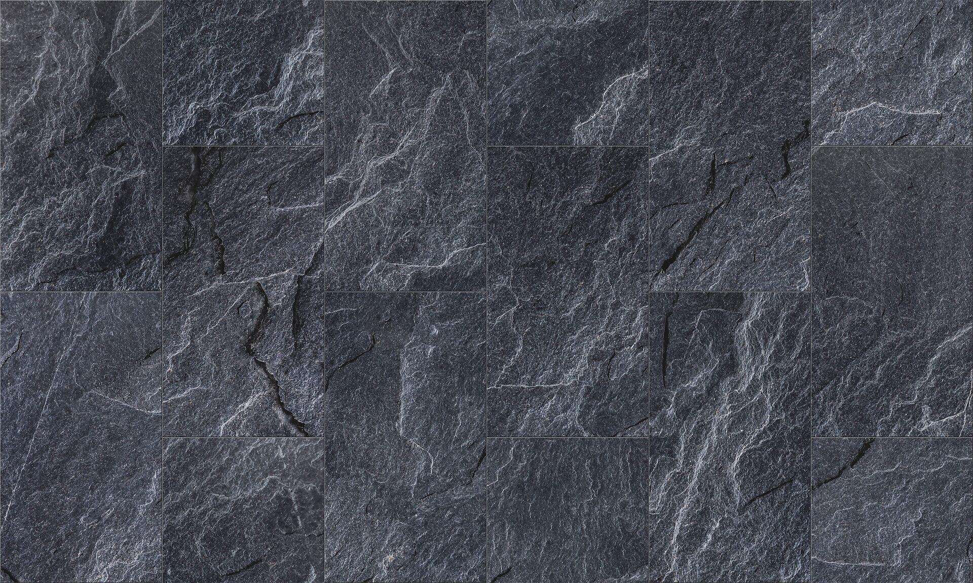 Vinylboden anthrazit Stein B: ca. 400 cm pro m²