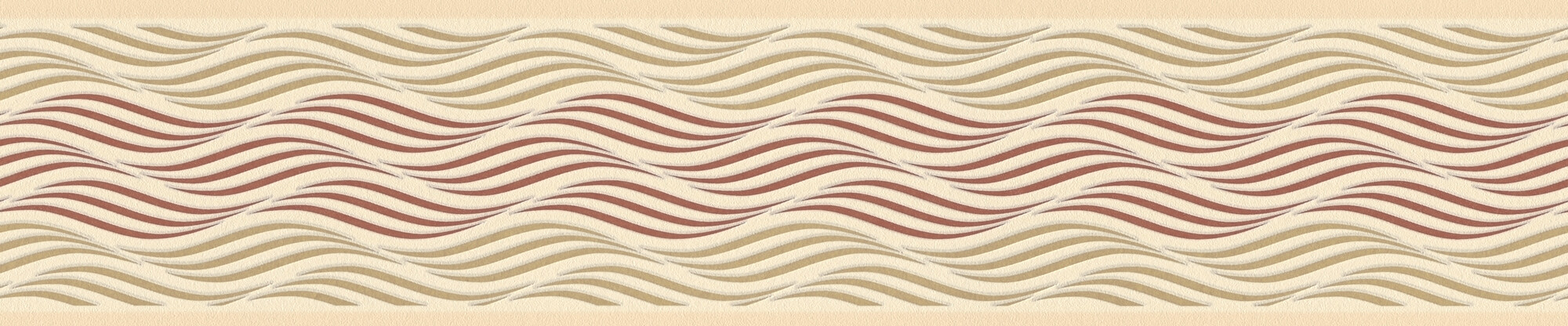 A.S.Creation Bordüre braun silber B/H/D: ca. 13x500x8 cm