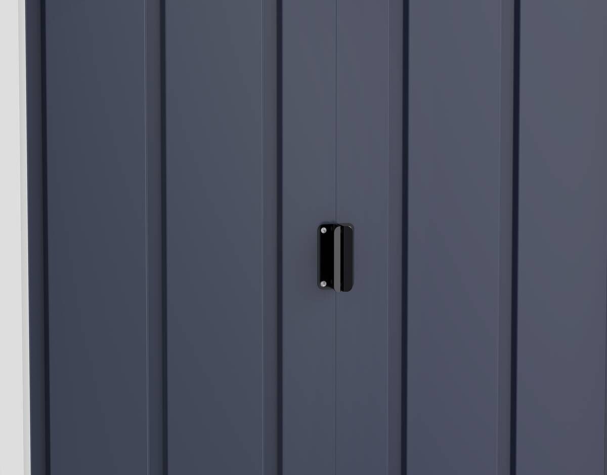 VCM Gerätehaus anthrazit B/H/L: ca. 262x191x234 cm