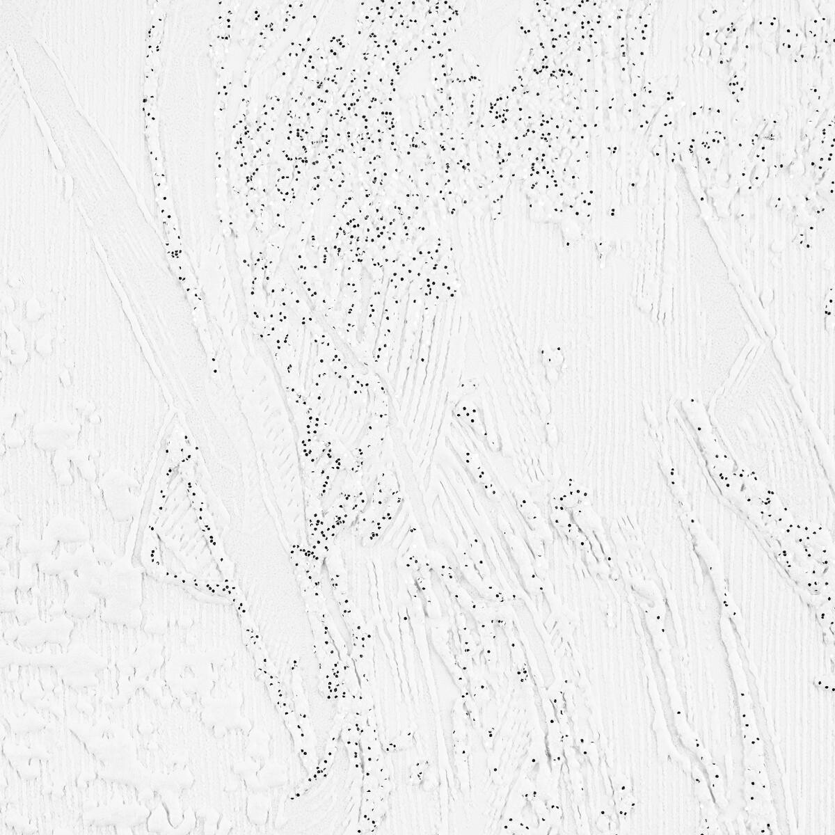 Vliestapete Glitzeroptik weiß B/L: ca. 53x1005 cm