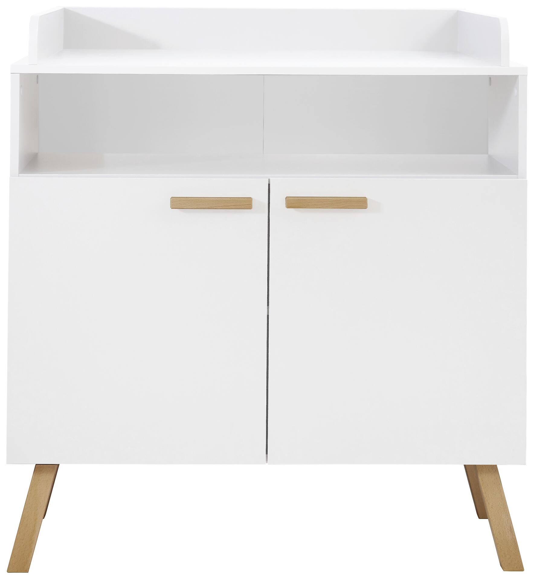 Wickelkommode Mats weiß B/H/T: ca. 96x105x78 cm